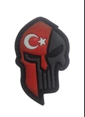 Single Sword Kuru Kafa Plastik Patch - Peç thumbnail 2