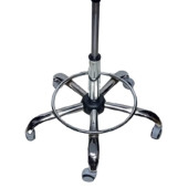 Kendinden Çemberli Bar Taburesi Yıldız Ayağı Krom Pistonlu thumbnail 1