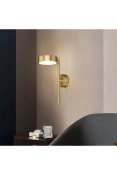 SimaAvize Modern Copper Led Aplik thumbnail 1