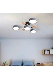 SimaAvize Modern Ahşap Led Avize_01 thumbnail 1