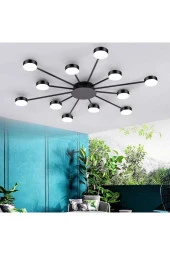 SimaAvize Modern Led Tavan Avize 12'li thumbnail 2