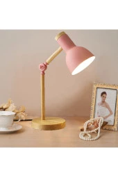 SimaAvize Nordic Wood Masa Lambası thumbnail 2