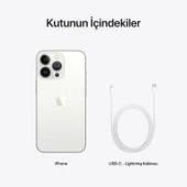 APPLE IPHONE 13 PRO MAX BEYAZ 128GB VİTRİN thumbnail 3