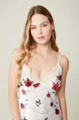 Rose Kısa Gecelik Saten Maribel thumbnail 2