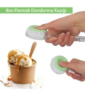 2 Adet Bas-Parmak Dondurma Kaşığı thumbnail 2