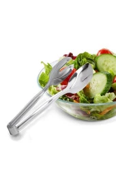 21cm Paslanmaz Çelik Salata Pasta Tatlı Maşası thumbnail 2