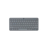 Blueforce Bt-k95 2,4Ghz Wireless + Bluetooth Kablosuz Klavye Gri Çift Modlu thumbnail 1