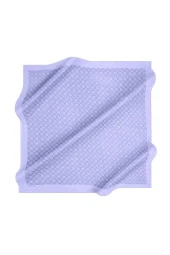 Elegance Monogram Eşarp - 1090500-992 - Mor thumbnail 3