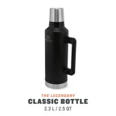 Stanley Classic Legendary Matte Black 2.3 Litre Termos thumbnail 3