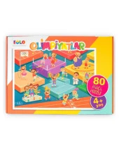Eolo 80 Parça Yer Puzzle Olimpiyatlar 4+ thumbnail 1