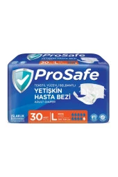 PROSAFE Hasta Bezi Bel Bantlı Large 30 adet thumbnail 1