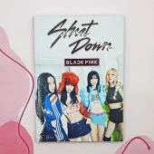 Blackpink Shut Down A5 Boyunda  Sert Kapaklı Not Defteri thumbnail 1