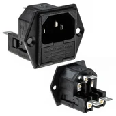 Powermaster IC-213B C14 Power Şase Çift Fuselli Kulaklı thumbnail 1