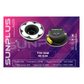 Sunplus TW-102 Tweeter 95watt 60rms İKİ ADET thumbnail 2