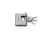 Yassı Çelik Asma Kilit 70 Mm Krom Kaplı thumbnail 4