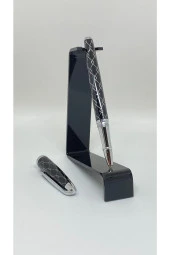 Black Canvas Roller Kalem Black Silver thumbnail 2