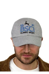 Bay Şapkacı - Classic Support - 8081-Gri thumbnail 4