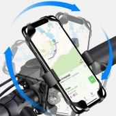 Zhltools 360 Dönerli Universal Bisiklet Telefon Tutucu thumbnail 6