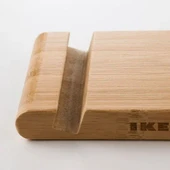 IKEA Bergenes Ahşap Cep Telefonu Tablet Tutucu Stand Bambu thumbnail 3