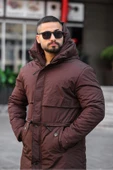 KAPŞONLU ERKEK UZUN MONT thumbnail 4