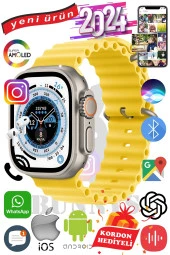 Akıllı Saat ULTRA MAX 2024 Kordon Hediyeli Amoled Ekran thumbnail 1
