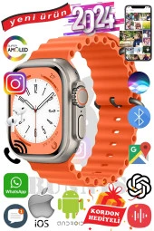 Akıllı Saat ULTRA MAX 2024 Kordon Hediyeli Amoled Ekran thumbnail 1