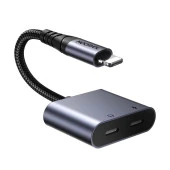 Joyroom Arama Destekli Audio Adapter Lightning - Dual Lightning thumbnail 1