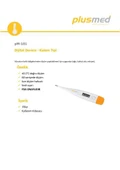 Plusmed PM-101 Dijital Ateş Ölçer thumbnail 6