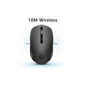 Hp S1000 Plus Kablosuz Sessiz Mouse Siyah thumbnail 3
