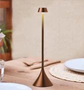 Lexon Steli Shade Led Masa Lambası Bronz thumbnail 7