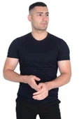 Erkek Sıfır Yaka Floş T-SHIRT thumbnail 4