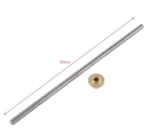 T8 8 Hatve Trapez Mil+Somun(500mm) thumbnail 9