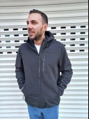 KİNETİX SİYAH RENK BASIC SOFTSHELL MONT thumbnail 2