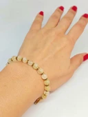 Sitrin Taşı 6mm Tasarım Bileklik (47148) thumbnail 1