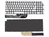 Dell Latitude 3510 (P101F) Notebook Klavyesi Silver, Gri TR thumbnail 2