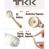 Tkk Su Matarası 600 Ml Beyaz Tk019 thumbnail 3