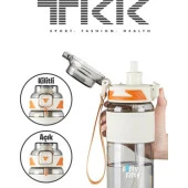 Tkk Su Matarası 600 Ml Beyaz Tk019 thumbnail 4