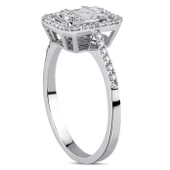 0.48 ct. Pırlanta Baget Yüzük thumbnail 2