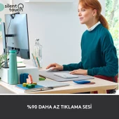 LOGITECH M650 L Kablosuz Optik 4000DPI Beyaz Bluetooth Mouse 910-006238 thumbnail 3