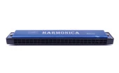Harmonica Büyük Boy Mızıka Mavi thumbnail 3