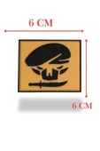 Single Sword BERE-BIÇAK Plastik Patch - Peç 6Cm X 6Cm thumbnail 1