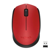 Logitech M171 Usb Kırmızı Kablosuz Mouse thumbnail 1