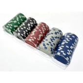 Poker Chips 100'lü Poker Çipi thumbnail 1