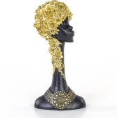 Euro Flora Afrikalı Kadın 14X11X30 cm thumbnail 1