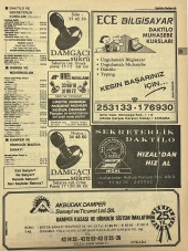 Ankara 1986 Meslek Reklam İlanı Efemera S99 thumbnail 1