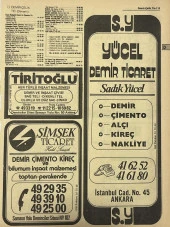 Ankara 1986 Meslek Reklam İlanı Efemera S113 thumbnail 1