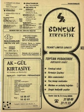 Ankara 1986 Meslek Reklam İlanı Efemera S231 thumbnail 1