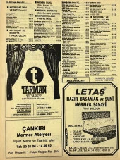 Ankara 1986 Meslek Reklam İlanı Efemera S285 thumbnail 2