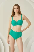 Yeşil Beauty From Straplez Tek Üst Bikini thumbnail 1