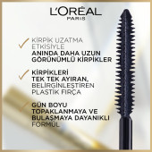 L'Oreal Paris Telescopic Maskara - Siyah thumbnail 4